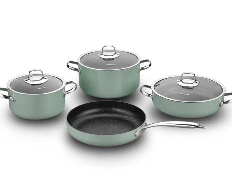 Bộ nồi chảo Korkmaz Zeta A1370 7món