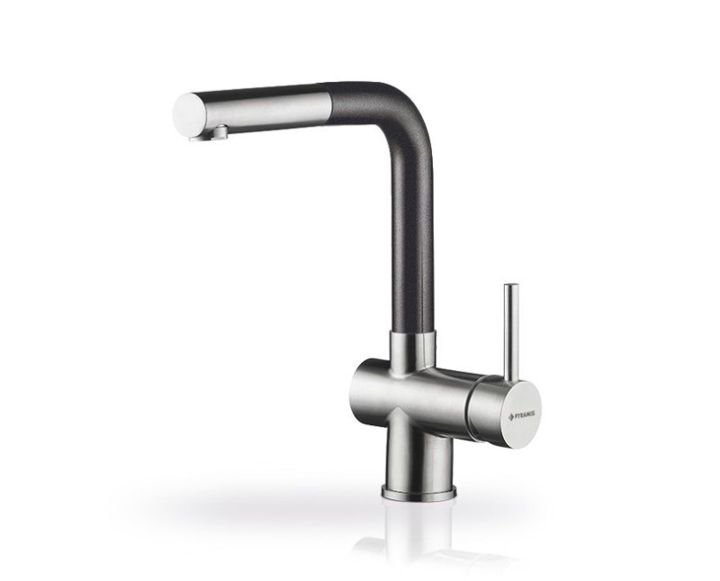 VÒI RỬA BÁT CAPRICCIO STAINLESS STEEL PEARL BLACK